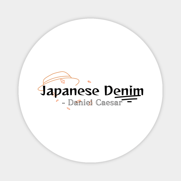 Japanese Denim Magnet by The Bing Bong art